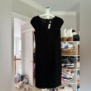 J. Crew Size 4 Elegant Black Lace Dress